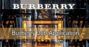 burberry cosmetics jobs|Burberry job offer.